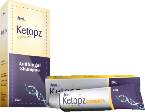Ketopz Antifungal Shampoo & Cream pack